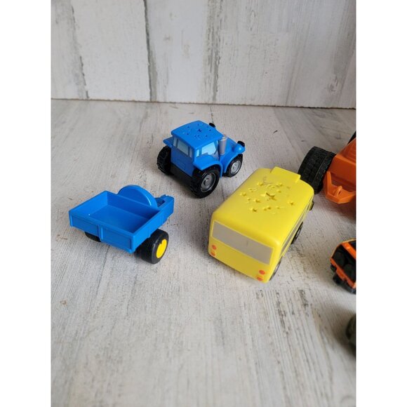 School bus tractor farm vehicles toy accessory set work diego - Picture 5 of 9